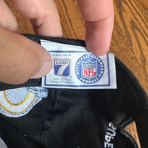 Vintage St. Louis Rams Super Bowl Champions Logo 7 SnapBack Hat - Picture 5 of 5